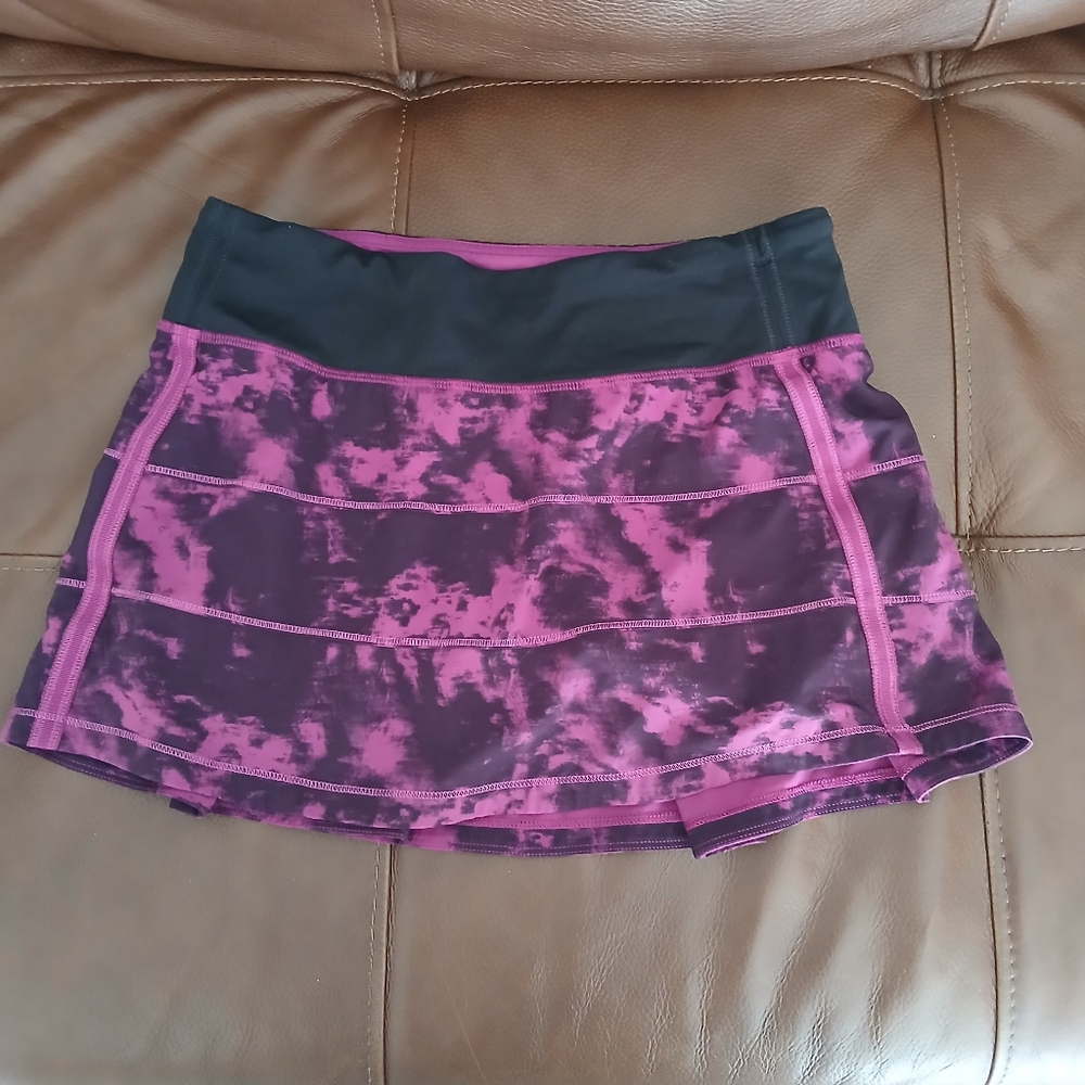 Lululemon‎ Pace Rival Skirt II *4-way Stretch (Regular)Breezie Regal Plum Black